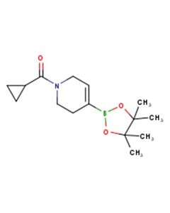 Astatech (1-(CYCLOPROPANECARBONYL)-1,2,3,6-TETRAHYDROPYRIDIN-4-YL)BORONIC ACID PINACOL ESTER; 95%; 0.1G; MDL-MFCD19237218