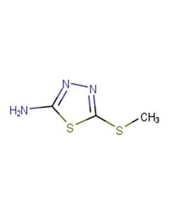 Astatech 5-(METHYLTHIO)-1,3,4-THIADIAZOL-2-AMINE, 95.00% Purity, 5G