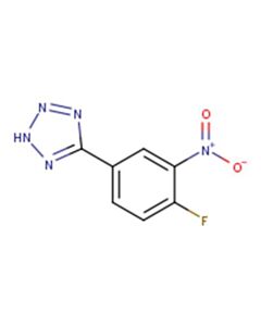 Astatech 5-(4-FLUORO-3-NITROPHENYL)-2H-TETRAZOLE; 5G; Purity 95%; MDL-MFCD18375293