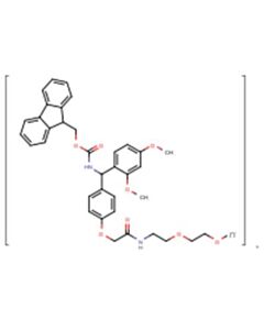 Astatech N-FMOC-4-(POLY(OXYETHYLENE)CARBAMOYLMETHOXY)-2,4-DIMETHOXY-BENZHYDRYLAMINE POLYMER BOUND; 5G; Purity 95%; MDL-MFCD00217896