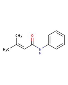 Astatech 3-METHYL-N-PHENYLBUT-2-ENAMIDE, 95.00% Purity, 0.25G