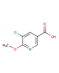 Astatech 5-CHORO-6-METHOXYNICOTINICACID, 97.00% Purity, 5G