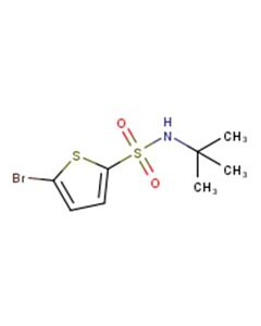 Astatech 5-BROMO-N-TERT-BUTYL-2-THIOPHENESULFONAMIDE; 97%; 5G; MDL-MFCD01569259