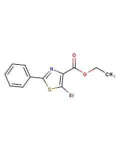 Astatech ETHYL5-BROMO-2-PHENYLTHIAZOLE-4-CARBOXYLATE, 97.00% Purity, 5G