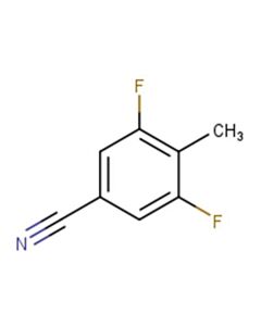 Astatech 3,5-DIFLUORO-4-METHYLBENZONITRILE, 95.00% Purity, 5G