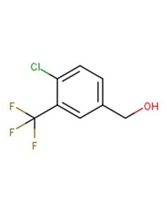 Astatech 4-CHLORO-3-TRIFLUOROMETHYLBENZYL ALCOHOL; 25G; Purity 95%; MDL-MFCD01631538
