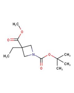 Astatech 1-TERT-BUTYL 3-METHYL 3-ETHYLAZETIDINE-1,3-DICARBOXYLATE; 5G; Purity 95%; MDL-MFCD18374998