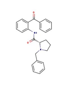 Astatech (S)-N-(2-BENZOYLPHENYL)-1-BENZYL-PROLINAMIDE, 95.00% Purity, 5G