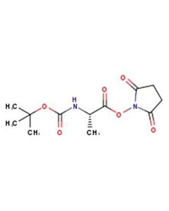 Astatech (S)-2,5-DIOXOPYRROLIDIN-1-YL 2-((TERT-BUTOXYCARBONYL)AMINO)PROPANOATE, 95.00% Purity, 50G