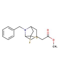 Astatech METHYL 2-EXO-(8-BENZYL-6,6-DIFLUORO-8-AZABICYCLO[3.2.1]OCTAN-3-YL)ACETATE; 5G; Purity 95%; MDL-MFCD28166356