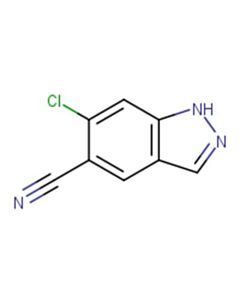 Astatech 6-CHLORO-1H-INDAZOLE-5-CARBONITRILE; 1G; Purity 95%; MDL-MFCD23705456