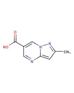 Astatech 2-METHYLPYRAZOLO[1,5-A]PYRIMIDINE-6-CARBOXYLIC ACID; 1G; Purity 95%; MDL-MFCD19443280