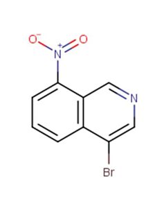 Astatech 4-BROMO-8-NITROISOQUINOLINE; 1G; Purity 95%; MDL-MFCD28405562