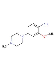 Astatech BENZENAMINE, 2-METHOXY-4-(4-METHYL-1-PIPERAZINYL); 25G; Purity 98%; MDL-MFCD11848954
