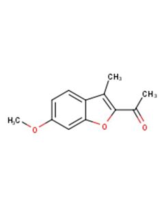 Astatech 1-(6-METHOXY-3-METHYLBENZOFURAN-2-YL)ETHANONE; 95%; 0.1G; MDL-MFCD06410931