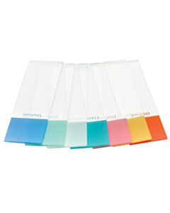 Azer Scientific Unifrost Microscope Slide, Clipped Corner, Aqua Frosted End, 72/Box 20 Boxes/Case
