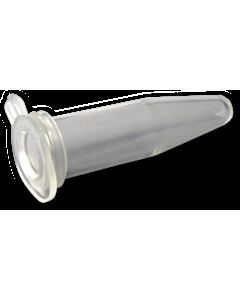 Beckman 1.5 mL, Microfuge Microcentrifuge Polypropylene Tubes With Snap-On Caps, 9.5 X 38mm - 500pk