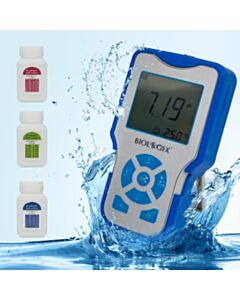Biologix Portal pH Meter, Need To Be Used With Battery （Battery Is Not Included), Automatic/Manual