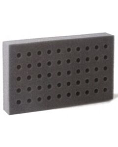 BioPlas 0010 Foam Test Tube Racks For 10x75mm, 12x75mm, And 13x100mm Tubes, (Pack Of 6)