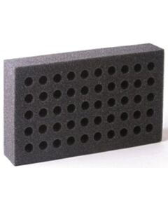 BioPlas 0011 Foam Test Tube Racks For 15x85mm, 16x100mm, 16x125mm & 16x150mm Tubes, (Pack Of 6)