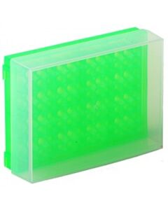 BioPlas 0031f Preparation Rack, With Cover, 96 Wells, Fluorescent Green, (Pack Of 5)