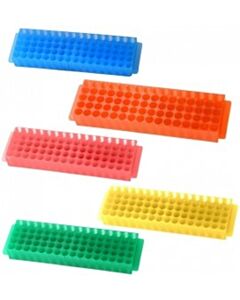 BioPlas 80 Well Microcentrifuge Tube Rack, CS/20, Assorted