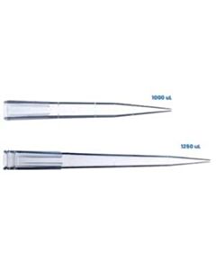 BioPlas Low Retention, Racked, 96 Tips/Rack, CS/50, Natural, 1250 uL