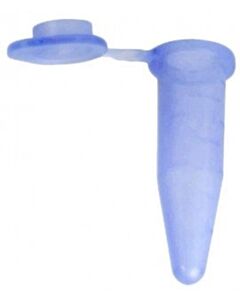 BioPlas 1.5mL g-Tube, Flat Top Microcentrifuge Tube, Sterile, CS/10000, Blue, 1.5 mL