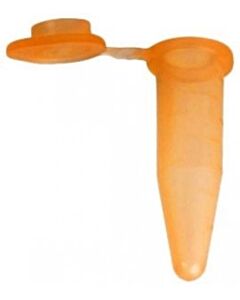 BioPlas 1.5mL g-Tube, Flat Top Microcentrifuge Tube, Sterile, CS/10000, Orange, 1.5 mL