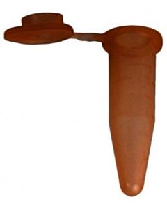 BioPlas 1.5mL g-Tube, Flat Top Microcentrifuge Tube, Sterile, CS/10000, Amber, 1.5 mL