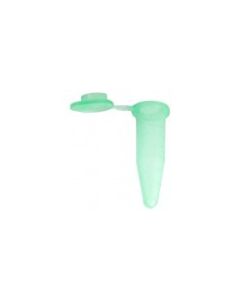 BioPlas 0.6mL g-Tube, Flat Top Microcentrifuge Tube, Sterile, CS/10000, Green, 0.6 mL