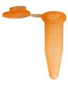 BioPlas 0.6mL g-Tube, Flat Top Microcentrifuge Tube, Sterile, CS/10000, Orange, 0.6 mL