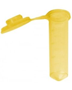 BioPlas 4052 g-Tube, Flat Top Microcentrifuge Tube, 2.0mL, Yellow, (Pack Of 500)
