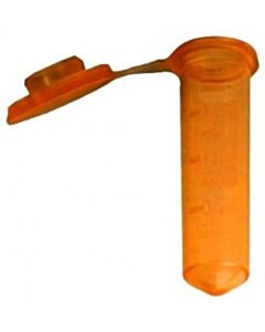 BioPlas 2.0mL g-Tube, Flat Top Microcentrifuge Tube, Sterile, CS/10000, Orange, 2.0 mL