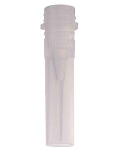BioPlas 4200 Conical Microcentrifuge Tube, 0.5mL, Non Sterile, Natural, (Pack Of 1000)