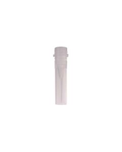BioPlas 0.5ml Assembled Screw Cap Tube, Skirted Base, Ribbed, Sterile