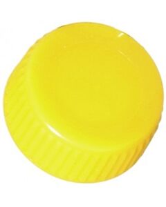 BioPlas 4217r Screw Cap With O-Ring For Microcentrifuge Tubes, Yellow, (Pack Of 1000)