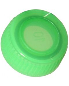 BioPlas 4220r Screw Cap With O-Ring For Microcentrifuge Tubes, Green, (Pack Of 1000)