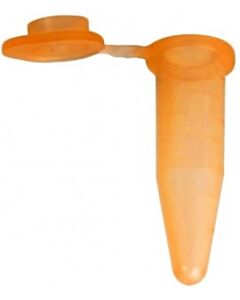 BioPlas 4306 Flat Top Microcentrifuge Tube, 1.5mL, Orange, (Pack Of 500)