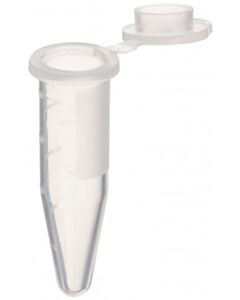 BioPlas 4315 Flat Top Microcentrifuge Tube, 0.5mL, Natural, (Pack Of 500)