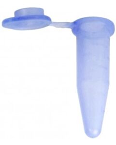 BioPlas 4318 Flat Top Microcentrifuge Tube, 0.5mL, Blue, (Pack Of 500)