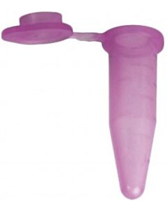 BioPlas 4322 Flat Top Microcentrifuge Tube, 0.5mL, Lavender, (Pack Of 500)