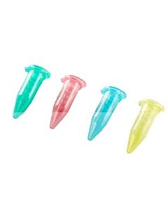 BioPlas 5mL Flat Top Microcentrifuge Tube, Sterile (2 bags of 100 tubes per pack), CS/1000, Clear, 5 mL