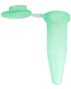 BioPlas 5045-5 0.2mL Thin Wall Micro Tube With Attached Cap, Green, (Pack Of 1000)