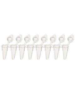 BioPlas Bioflex 8-Strip Low-Profile* Tubes With Individually-Attached,