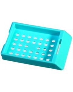BioPlas 6039 Histo Plas Capsette, Aqua, (Pack Of 500)