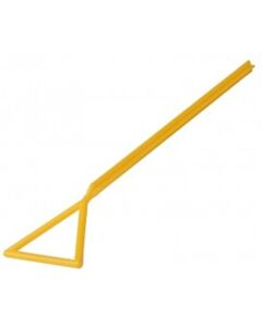BioPlas 6405 Wide Bacti Cell Spreader, 60mm, Yellow, (Pack Of 25)
