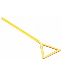 BioPlas 6406s Bacti Cell Spreader, Sterile, 60mm Wide, Yellow, (Pack Of 25)