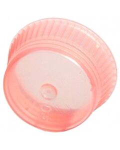 BioPlas 6555 Uni To Flex Safety Caps For 12mm Culture Tubes & 13mm Blood Collecting Tubes, Red, (Pack Of 1000)