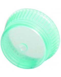 BioPlas 6615 Uni To Flex Safety Caps For 13mm Culture Tubes, Green, (Pack Of 1000)